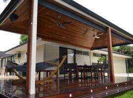 Cedar lined Hipped Alfresco City Beach