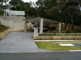 Gyprock lined Carport City Beach