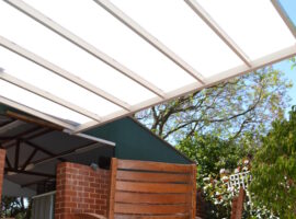 Multiwall Polycarbonate Flat Patio South Perth