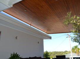 Natural Oiled Cedar lined Skillion Watermans Bay