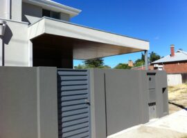 Rendered Board Alfresco with Cedar timber lining Mount Lawley