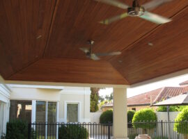 Timber lined Alfresco Mount Pleasant