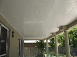 White Glosswood Timber Lined Alfresco Perth (2)